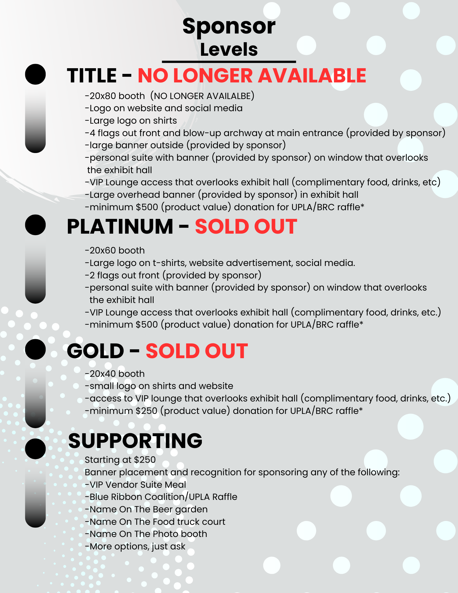 Vendor Sponsor Package